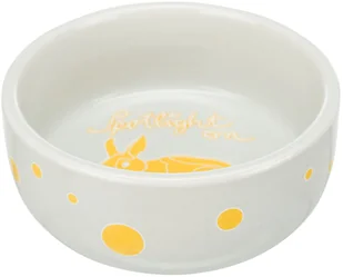 TRIXIE Miska ceramiczna dla królika z nadrukiem 250 ml / ø 11 cm - Akcesoria dla gryzoni - miniaturka - grafika 1