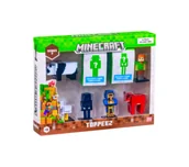 Gadżety dla graczy - PMI Kids World Minecraft Toppeez S2- 8 Pack - miniaturka - grafika 1