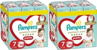 Pieluchy - Pampers Pieluchomajtki Premium Care 7, 17+ kg, 80 szt. x2 - miniaturka - grafika 1