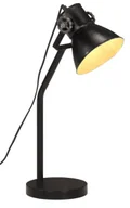 Lampy stojące - Czarna loftowa lampa stołowa Filo 8X - miniaturka - grafika 1