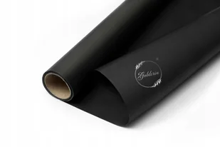 Folia florystyczna SATYNOWA ZAPACHOWA 9m CZARNA Golderia - Folia, papier śniadaniowy, serwetki - miniaturka - grafika 1