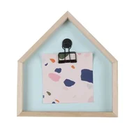 Ramki na zdjęcia - Ramka na zdjęcia HYDDA 18 x 19 cm, kolor miętowy - miniaturka - grafika 1