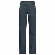 Odzież trekkingowa męska - Męskie spodnie trekkingowe Jack Wolfskin GLASTAL WINTER PANTS W Graphite / Cool Grey - 46S - miniaturka - grafika 1
