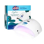 Lampy UV do paznokci - inna marka RONNEY Lampa do paznokci LED 48W Sylvie Czerwone Światło do lakierów hybrydowych i żeli 5060456779290 - miniaturka - grafika 1