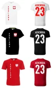 Koszulki sportowe męskie - Koszulka POLSKA Adriana ACHCIŃSKA 23 - miniaturka - grafika 1