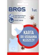 Zwalczanie i odstraszanie szkodników - BROS Karta do usuwania kleszczy, 1 szt. - miniaturka - grafika 1