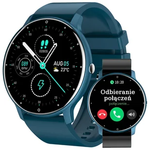 Gravity GT1-9 PRO BU/BU/BK Niebieski - Smartwatch - miniaturka - grafika 1