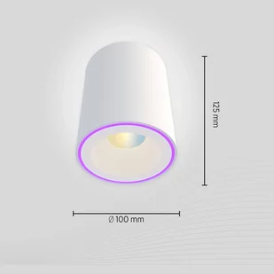 Calex Smart Halo Spot reflektor sufitowy LED biały - Lampy sufitowe - miniaturka - grafika 1