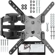 Inne akcesoria audio-wideo - KOMPLETNY ZESTAW UCHWYT WIESZAK NA TELEWIZOR TV REGULOWANY 32-60 CALE VESA - miniaturka - grafika 1
