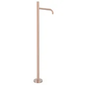 Baterie umywalkowe - Bateria umywalkowa wolnostojąca Tres Study różowe złoto mat 26285306OPM - miniaturka - grafika 1