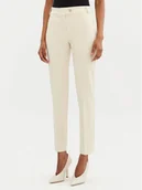 Spodnie damskie - Rinascimento Spodnie materiałowe CFC0122741003 Beżowy Regular Fit - miniaturka - grafika 1