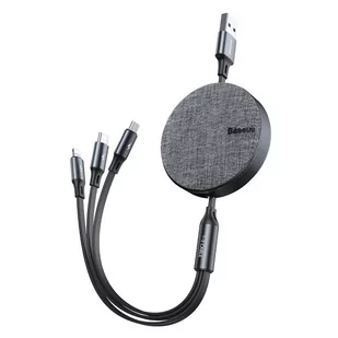 Baseus Fabric rozwijany kabel 35-120cm CAMLT-BYG1 1573-74475_20190520155811 - Kable USB - miniaturka - grafika 2