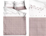 Pościel - Pościel bawełniana 200x220 French beige delikatna beżowa - miniaturka - grafika 1