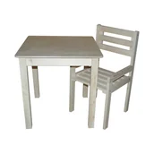 Zestawy mebli dla dzieci - STOLIK + KRZESEŁKO DLA NIEMOWLAKA PODŁOKIETNIK - miniaturka - grafika 1