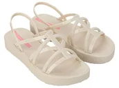 Klapki i japonki damskie - IPANEMA RÓŻNE Flatform AD, klapki damskie, 37 EU, beż, 37 EU - miniaturka - grafika 1