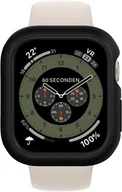 Akcesoria do smartwatchy - ETUI APPLE IWATCH SERII 9/8/7/ 41mm CZARNA RAMKA WYSOKA OCHRONA SOLIDNE - miniaturka - grafika 1