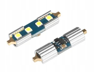 Żarówka POLSHINE Festoon 36mm 12/24V SMD LED nonpolar CANBUS biała, 2 szt. - Żarówki samochodowe - miniaturka - grafika 1