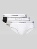 Majtki męskie - Slipy z elastycznym pasem z logo w zestawie 3 szt. - miniaturka - grafika 1