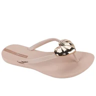 Klapki i japonki damskie - Japonki Ipanema Maxi Fashion III Fem 83590-AS034 - beżowe - miniaturka - grafika 1