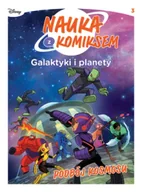 Komiksy dla młodzieży - Nauka z komiksem. Galaktyki i planety. Podbój Kosmosu. Tom 3 - miniaturka - grafika 1