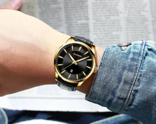 Zegarek ZEGAREK MĘSKI CURREN 8365 (zc032c) + BOX - Zegarki męskie - miniaturka - grafika 3
