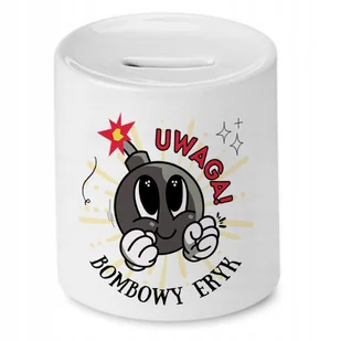 Skarbonka Dla Eryka na Urodziny Imieniny Prezent z Nadrukiem ze Zdjęciem - Skarbonki - miniaturka - grafika 1