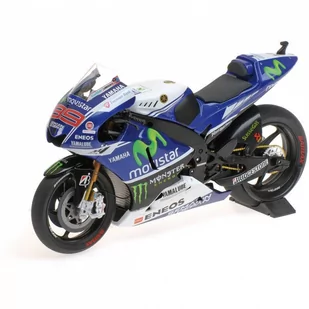 Minichamps Yamaha Yzr-M1 Jorge Lorenzo  #99 Mo 1:18 182163099 - Samochody i pojazdy dla dzieci - miniaturka - grafika 1