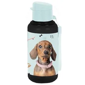 Bidony dla dzieci - Bidon szkolny na napoje butelka na wodę Piesek Jamnik 500 ml BPA FREE - miniaturka - grafika 1