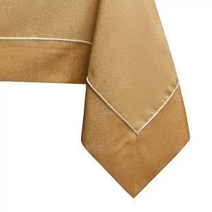 Obrus Empire Złoty Gładki Klasyczny 120x200 AmeliaHome - TCLOTH/AH/EMPIRE/BRD/PPG/GOLD/120X200 - Obrusy i serwetki - miniaturka - grafika 1