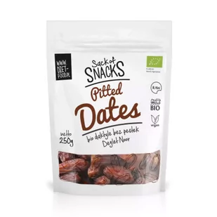 Diet-Food BIO DAKTYLE BEZ PESTEK 250 G Diet Food - Zdrowa żywność - miniaturka - grafika 1