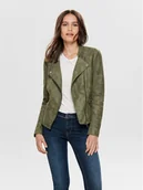 Kurtki damskie - ONLY Kurtka z imitacji skóry Ava 15102997 Zielony Regular Fit - miniaturka - grafika 1