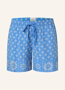 Schiesser Szorty Do Spania Mix+Relax blau - Spodenki damskie - miniaturka - grafika 1
