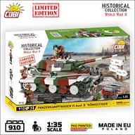 Klocki - Cobi Panzerkampfwagen Vi Ausf. B Königstiger - Edycja Limitowana - miniaturka - grafika 1