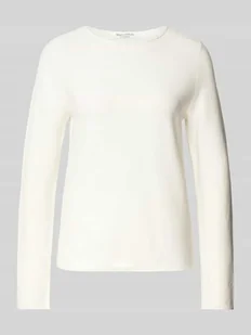 Sweter z dzianiny o kroju regular fit z miękkiej bawełny - Swetry damskie - miniaturka - grafika 1