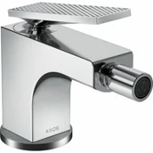 Baterie bidetowe - Hansgrohe 39201000 Citterio Jednouchwytowa bateria bidetowa z uchwytem dźwigniowym i kompletem odpływowym szlif diamentowy chrom - miniaturka - grafika 1