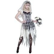 Sukienki - Widmann - kostium panny młodej-ducha, sukienka z welonem, duch, zombie, przebranie na halloween - miniaturka - grafika 1