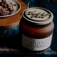 Świece - Duża świeca zapachowa Cherry Pie, zapach ciasta z wiśniami - miniaturka - grafika 1
