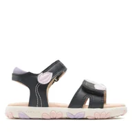 Buty dla dziewczynek - Sandały Geox J Sandal Haiti Girl J358ZA000BCC0694 M Granatowy - miniaturka - grafika 1
