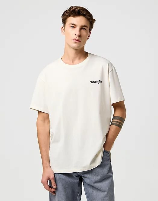 t-shirt kobieta wrangler 112371467 vintage tee nirch