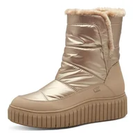 Śniegowce damskie - s.Oliver Damskie buty WL Boot 5-26438-43, śniegowce, różowe metalowe, 41 EU, rose metallic, 41 EU - miniaturka - grafika 1