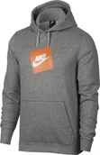 Bluzy męskie - Nike Bluza NSW HBR Hoodie PO FLC szara r. S 928719-063 - miniaturka - grafika 1