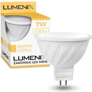 Żarówka Led Smd MR16 230V 7W 70W 630LM Ciepła - Żarówki LED - miniaturka - grafika 1