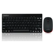 Zestawy myszka + klawiatura - perixx PERIDUO-712 Compact Czarny Mini - miniaturka - grafika 1