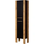 Szafki łazienkowe - Słupek łazienkowy stojący czarny mat Cortez Gante - miniaturka - grafika 1