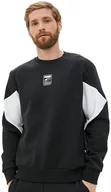 Bluzy męskie - Bluza męska sportowa Puma Rebel Crew r.S czarna - miniaturka - grafika 1