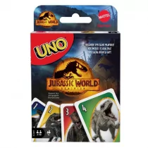 Mattel, Uno Jurassic World 3 - Gry karciane - miniaturka - grafika 2