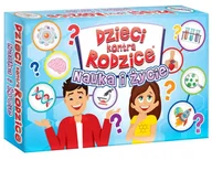 Gry planszowe - Kangur Dzieci kontra Rodzice: Nauka i życie - miniaturka - grafika 1