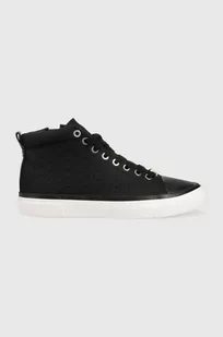 Calvin Klein trampki Vulc High Top kolor czarny - Trampki damskie - miniaturka - grafika 1