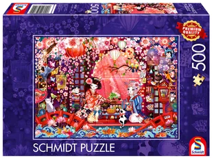 Schmidt, Puzzle PQ Japońska ceremonia picia herbaty, 500 el. - Puzzle - miniaturka - grafika 1