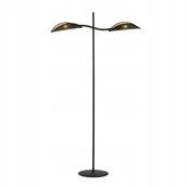 Lampy stojące - Lampa Podłogowe Lotus LP2 Black/gold - miniaturka - grafika 1